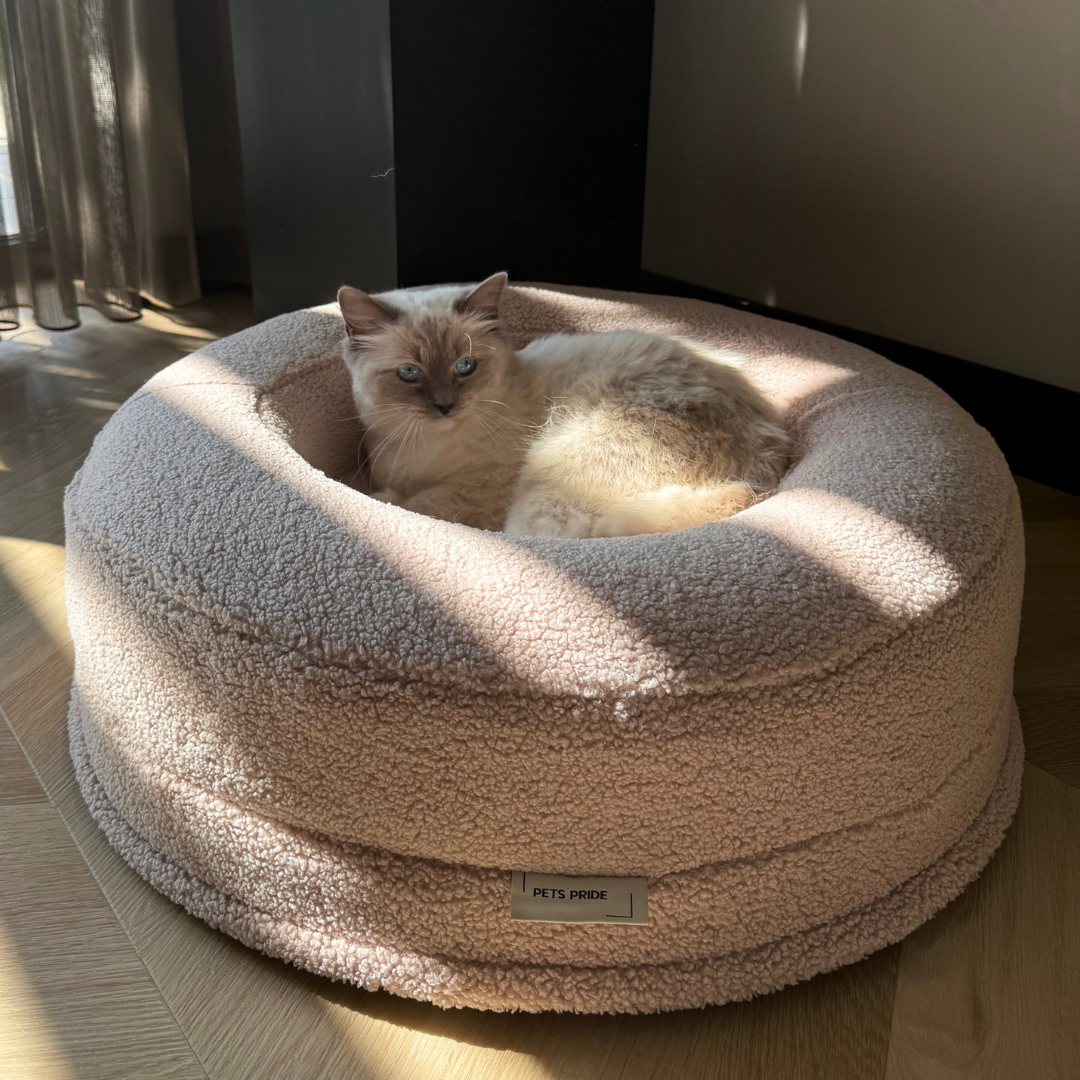 Kattenbed Teddy - Beige