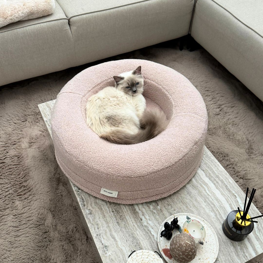 Kattenbed Teddy - Beige