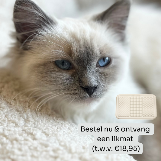 Kattenbed Teddy - Milky
